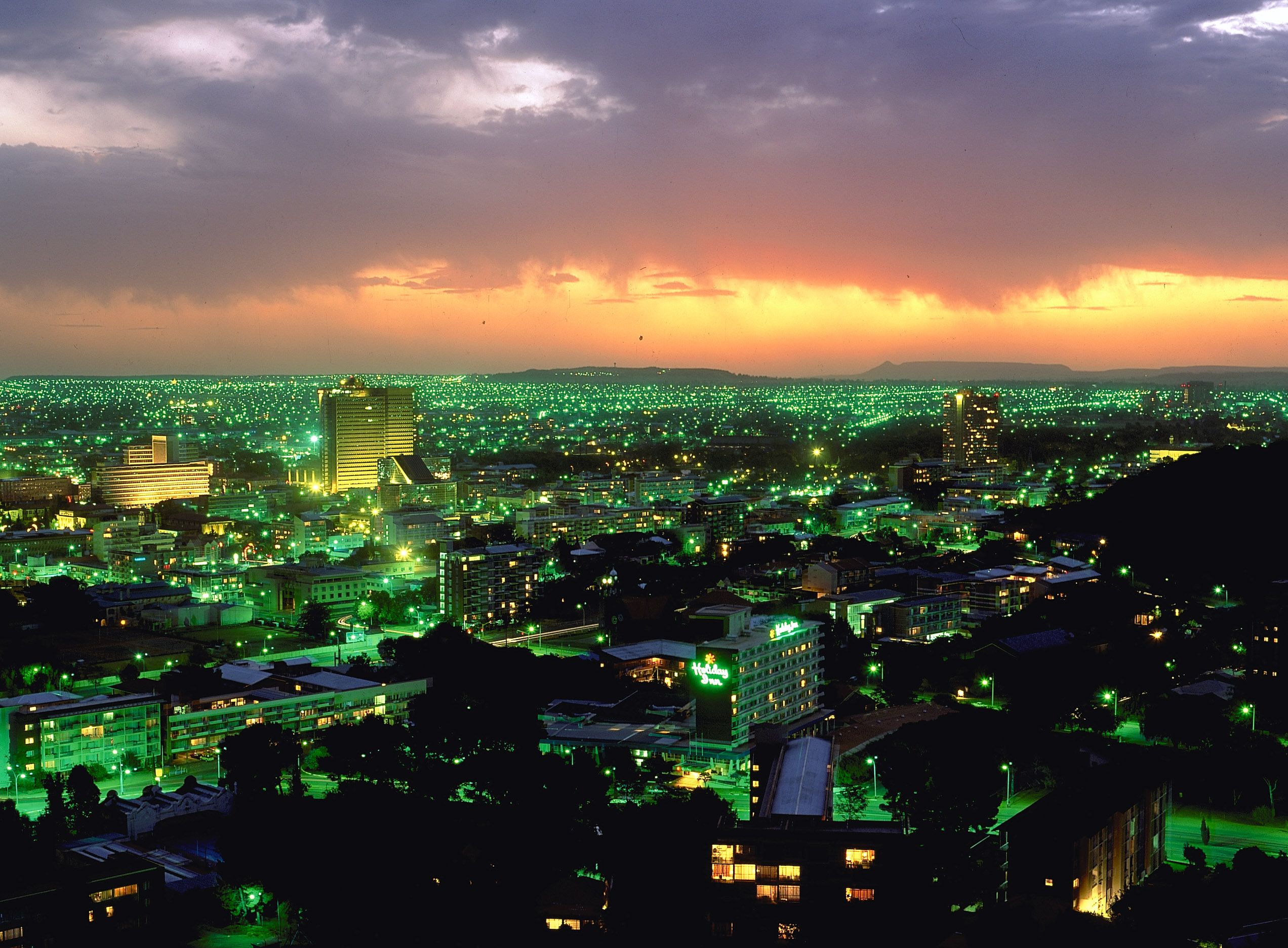 Bloemfontein Views at night