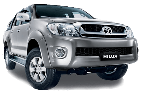 Toyota Hilux 4x4 hire Cape Town