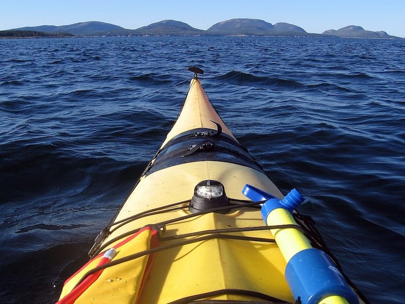 Kayaking Maine Acadia National Park Kayak Sea