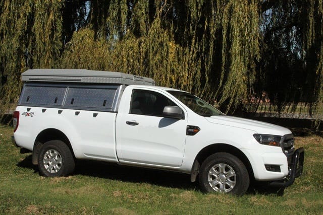 Ford Ranger/Toyota Hilux Single Cab 4x4 Safari Camper