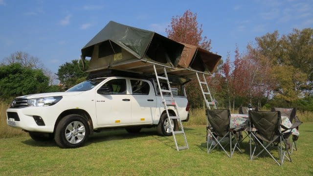 hire a toyota hilux camper