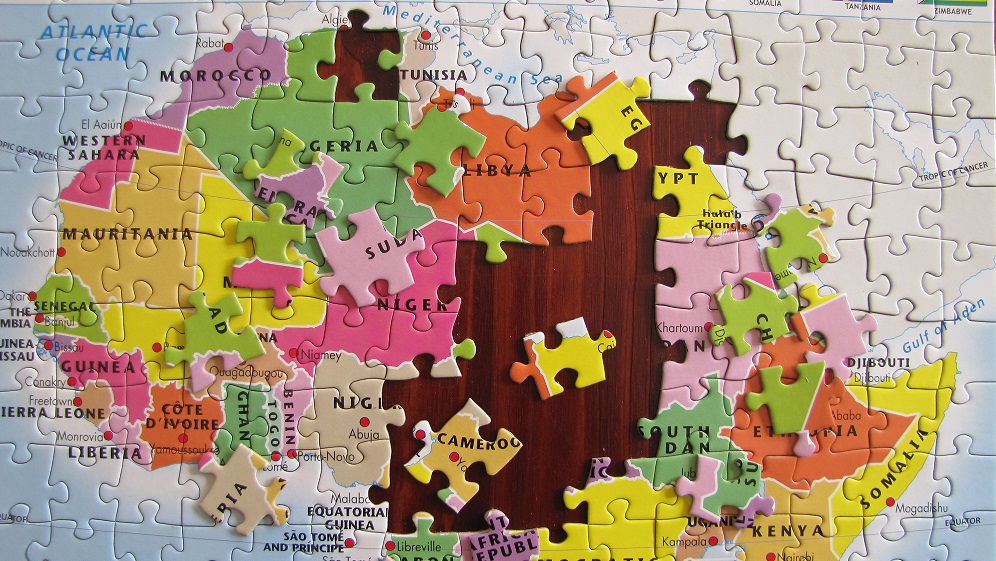 Educational Africa Jigsaw Puzzle for Kids  Drive South Africa